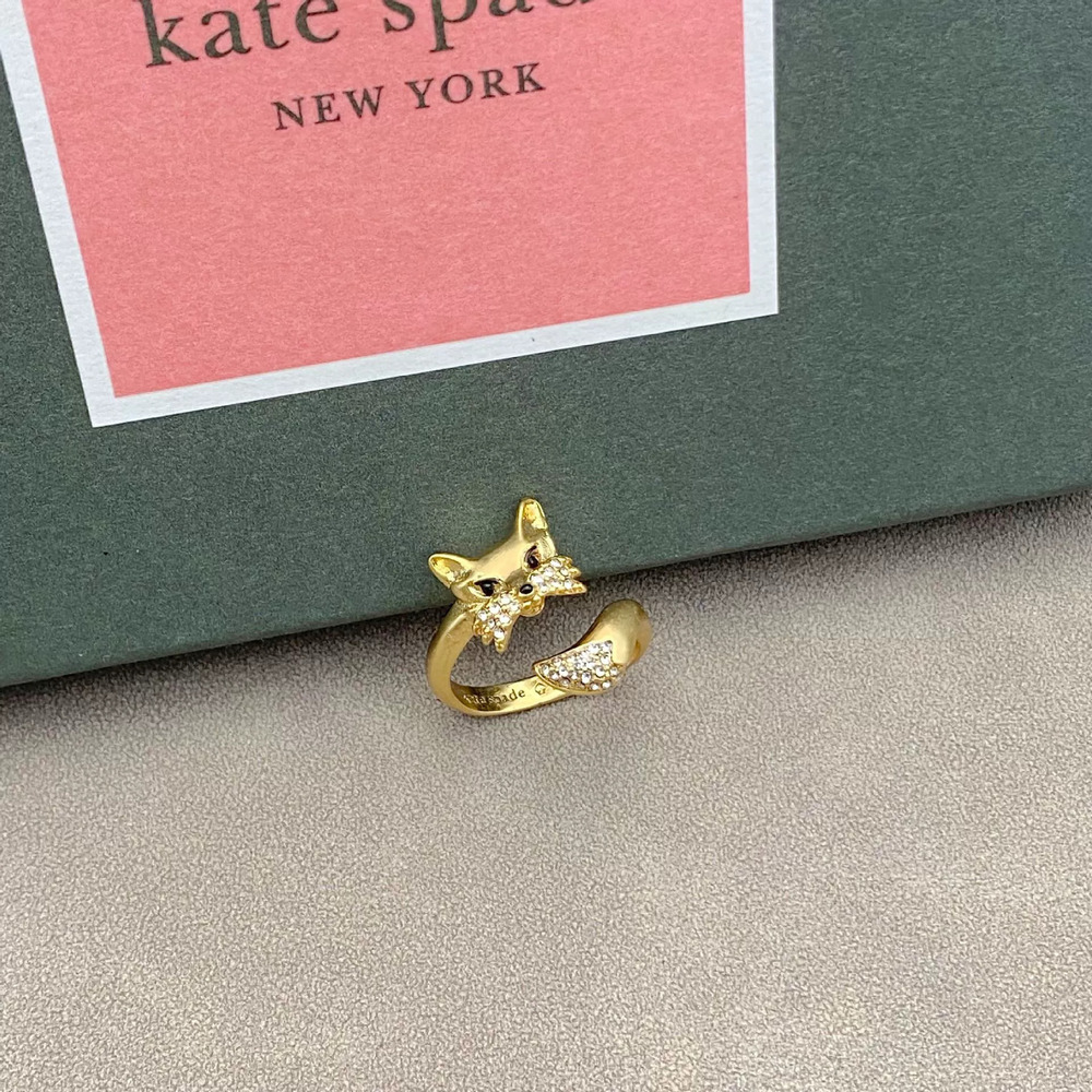 kate spade Full Diamond Fox Ring
